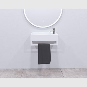 Copenhagen Bath Håndvaske Copenhagen Bath Sandfjord 50 håndvask, venstre