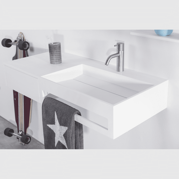 Copenhagen Bath Håndvaske Copenhagen Bath Sandfjord 90 håndvask, højre