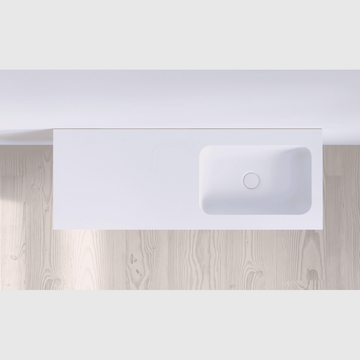 Copenhagen Bath Badeværelsesmøbler Copenhagen Bath SQ2 120 højre håndvask
