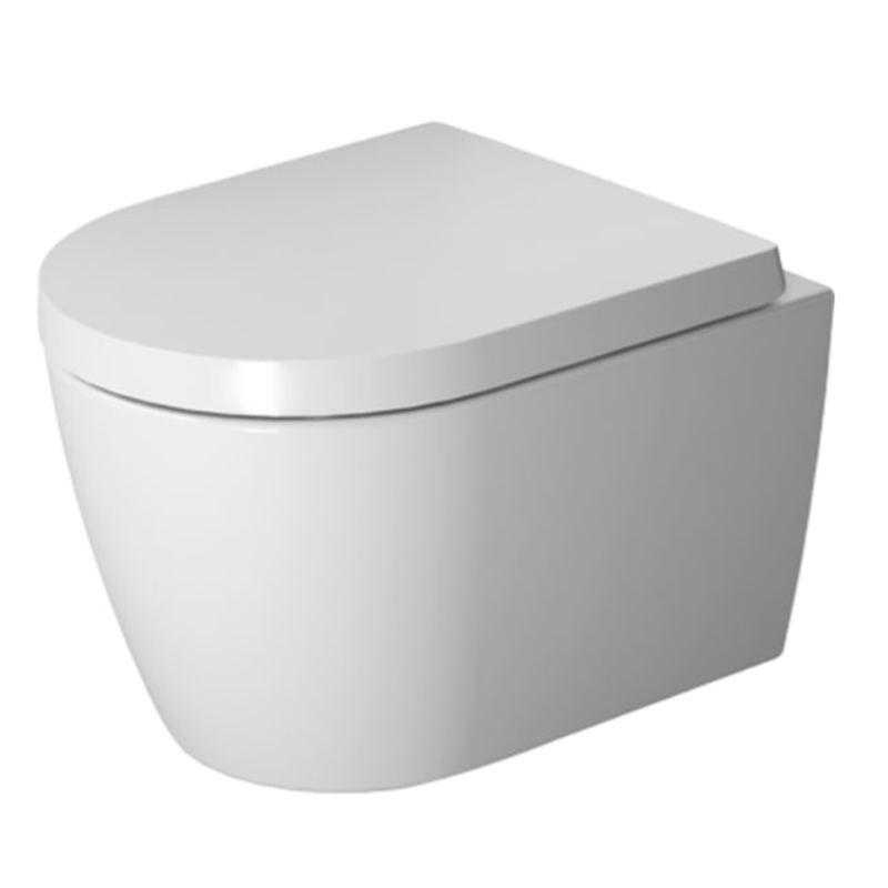 Duravit Toilet Duravit ME by Starck Compact toilet med Hygineglaze - 37x48cm - hvid porcelæn