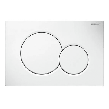 Geberit Trykplade Geberit Sigma 01 betjeningsplade, hvid