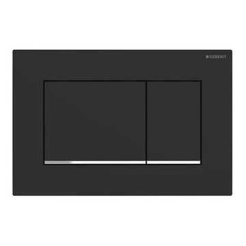 Geberit Trykplade Sigma 30 betjeningsplade, sort