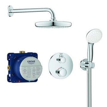 Grohe Bruser Grohe Grohtherm sampak rund til bruser med Tempesta 210 - krom