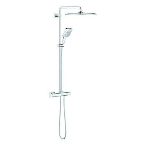 Grohe Bruser Grohe Rainshower Smartactive brusesystem cube - krom