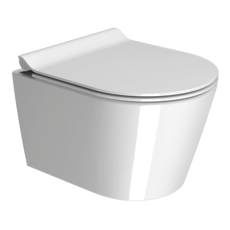 GSI Toilet GSI Kube X ekstra kompakt toilet 46x35 cm - hvid