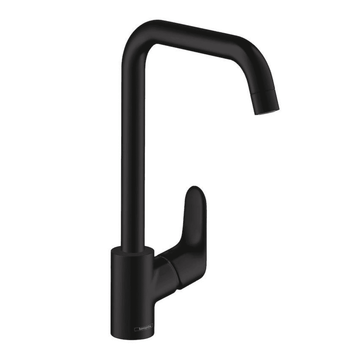Hansgrohe Køkkenarmatur Hansgrohe Focus M41 køkkenarmatur U-tud - mat sort