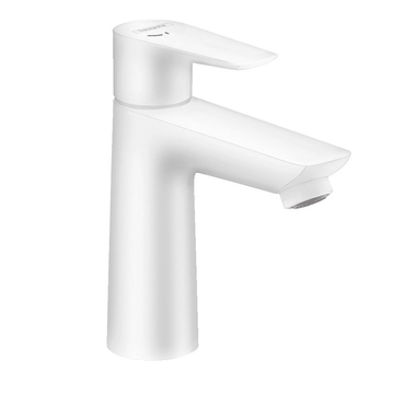 Hansgrohe Håndvaskarmatur Hansgrohe Talis E 110 håndvaskarmatur u/bundventil m/CoolStart - mat hvid