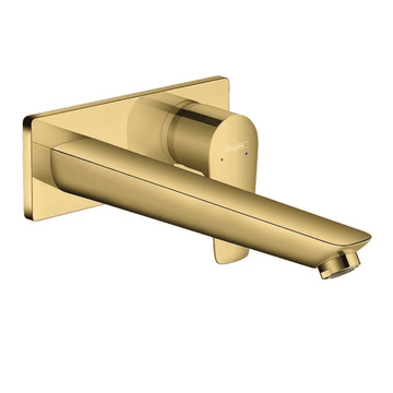 Hansgrohe Håndvaskarmatur Hansgrohe Talis E 110 t/væg håndvaskarmatur - poleret guld-optik