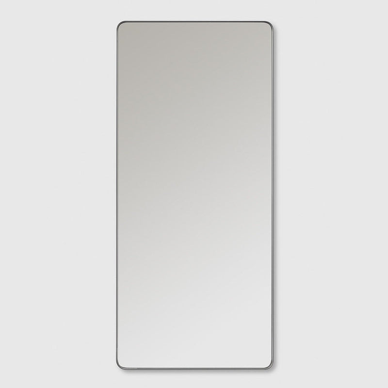HAVEN Spejle HAVEN M6 Frame 45x100cm spejl med belysning - brushed metal