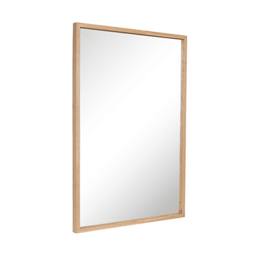 Hübsch Hübsch Glimpse Vægspejl Medium Natur - 60xh90cm