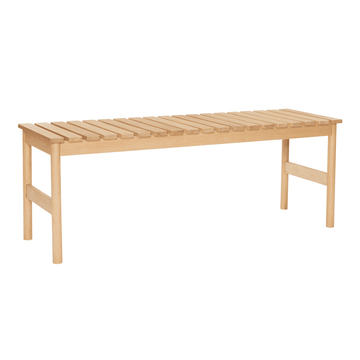 Hübsch Hübsch Row Bench Large Natural - 122x40xh45cm