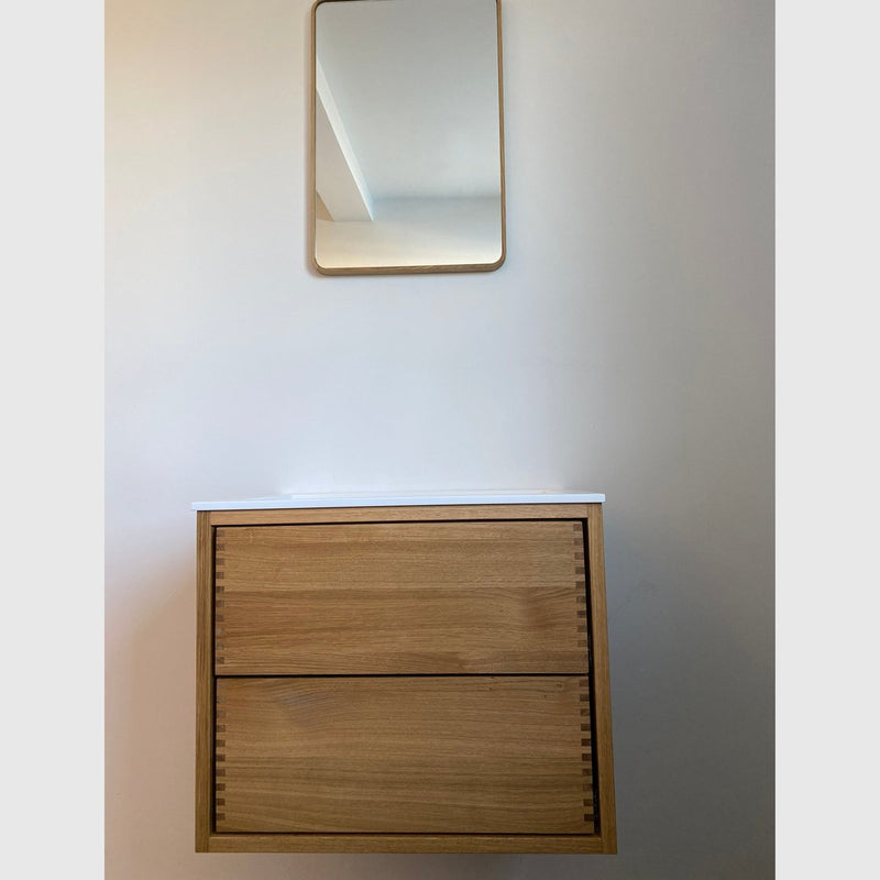 REFINED by Knast Badeværelsesmøbler REFINED by Knast snedkermøbel - 60x45cm / 2 skuffer