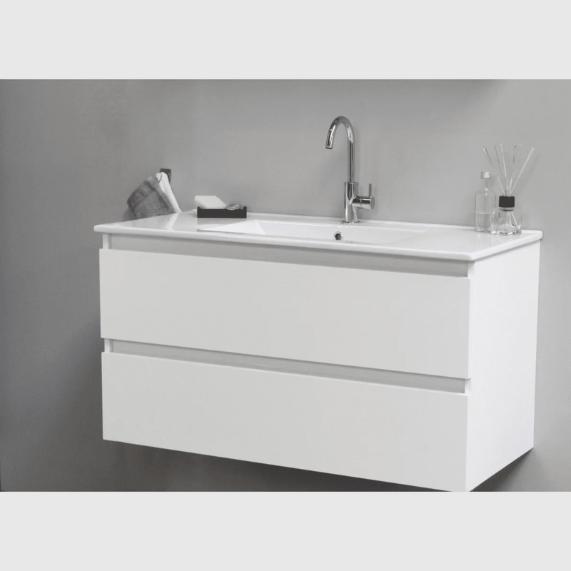 Sanibell Sanibell Online møbelpakke 100x46cm - hvid højglans