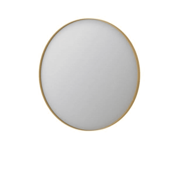 Sanibell Sanibell Proline spejl Ø80 - mat guld aluramme