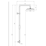 Tapwell Bruser Tapwell ARM5200 brusesystem med termostat - krom