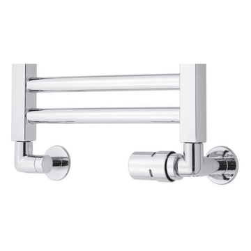 TVS Håndklædetørrer TVS 120 returventilsæt højre monteret - krom