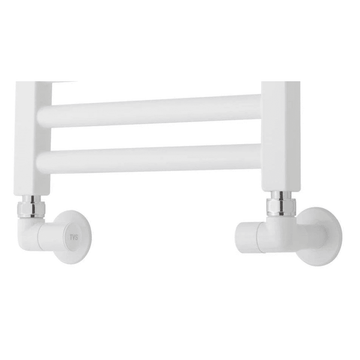 TVS TVS 150 vinkel ventilsæt manuel - hvid