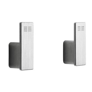 Unidrain Tilbehør til badeværelse Unidrain Reframe Håndklædekrog, børstet stål, 2 stk.