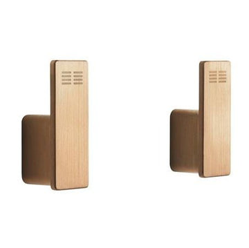 Unidrain Tilbehør til badeværelse Unidrain Reframe Håndklædekrog, kobber, 2 stk.