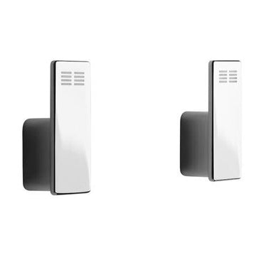 Unidrain Tilbehør til badeværelse Unidrain Reframe Håndklædekrog, poleret stål, 2 stk.