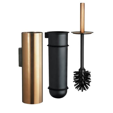 Unidrain Tilbehør til badeværelse Unidrain Reframe toiletbørste til væg - kobber